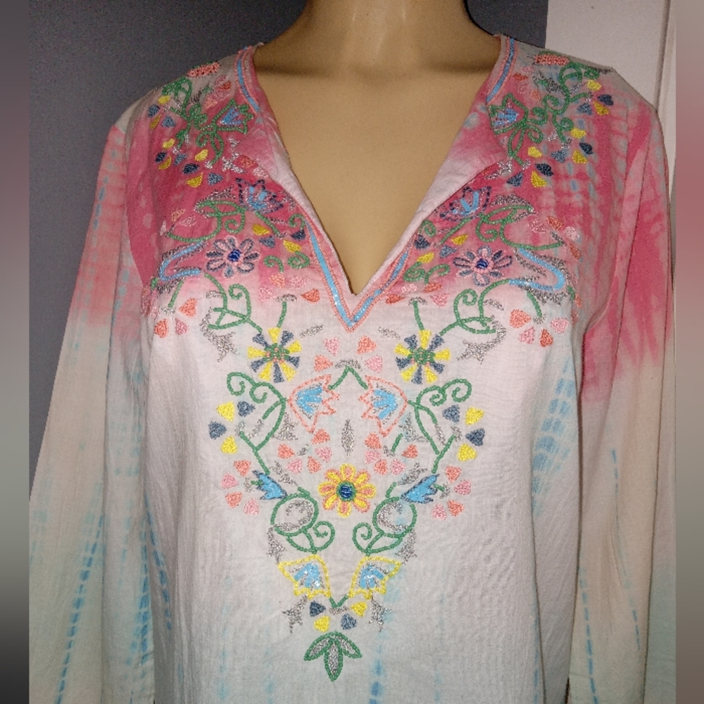 SUNDANCE TUNIC SZ LG - Picture 3 of 7